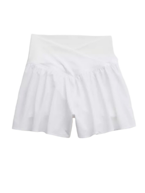 aerie Pants - OFFLINE by Aerie Real Me Crossover Flowy Shorts White Small